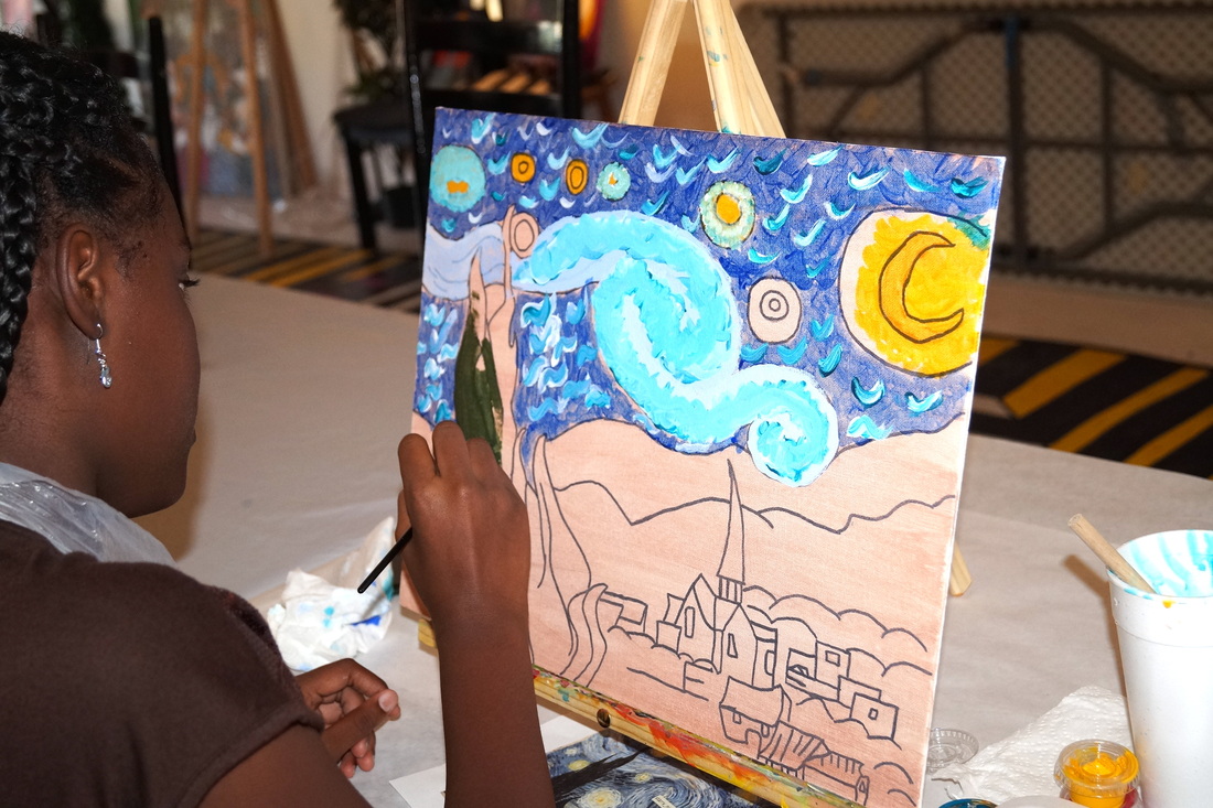 Kids Van Gogh Paint Club – Clayopatra Arts Online